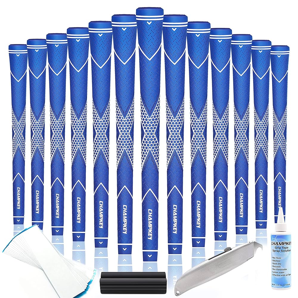 Amazon.com : CHAMPKEY Premium Rubber Golf Grips 13 Pack